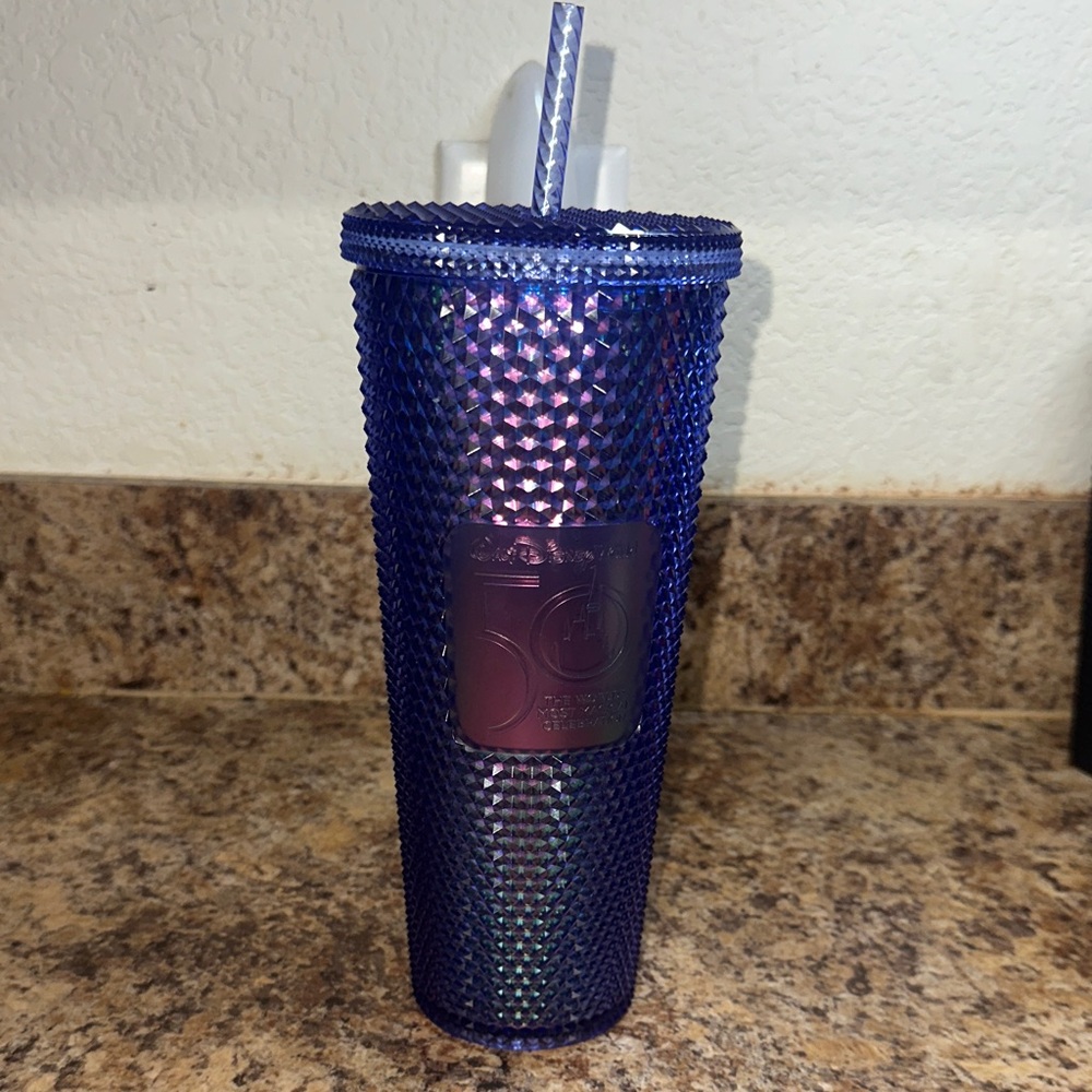 Disney 50th Anniversary Starbucks 24oz Tumbler